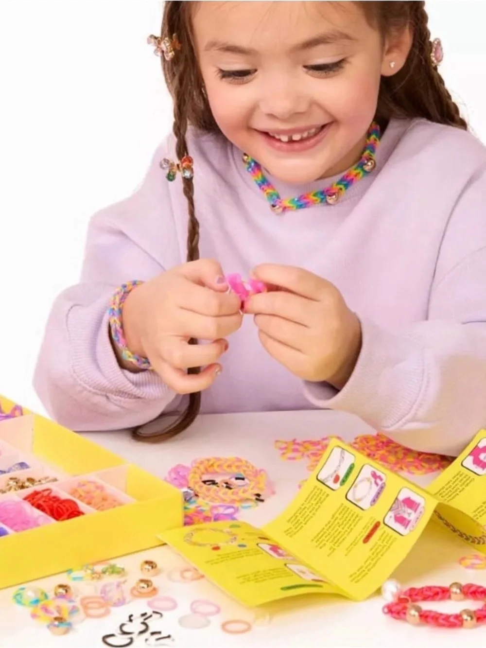 Super Smalls Kids Bracelet Kit — Multicolor Gems & Bands